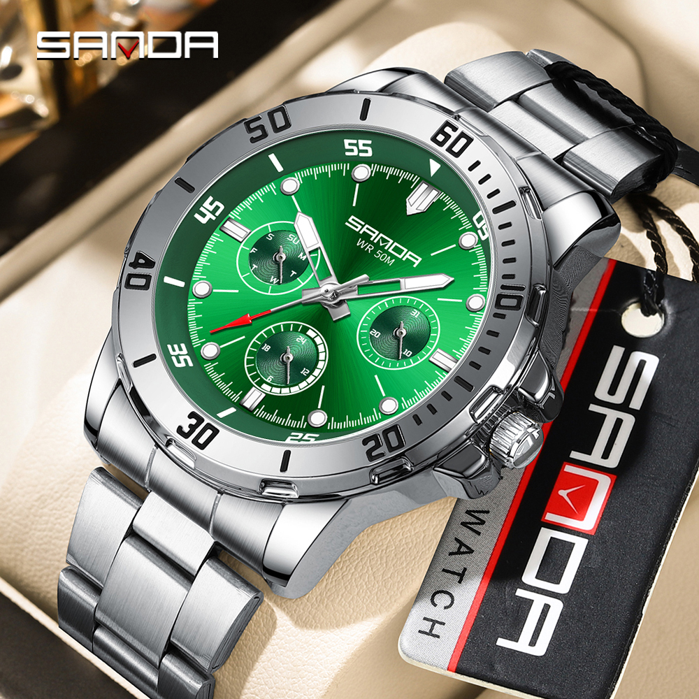 Luxury Watch Shop - SANDA 3265 3266 Men's Electronic Watch