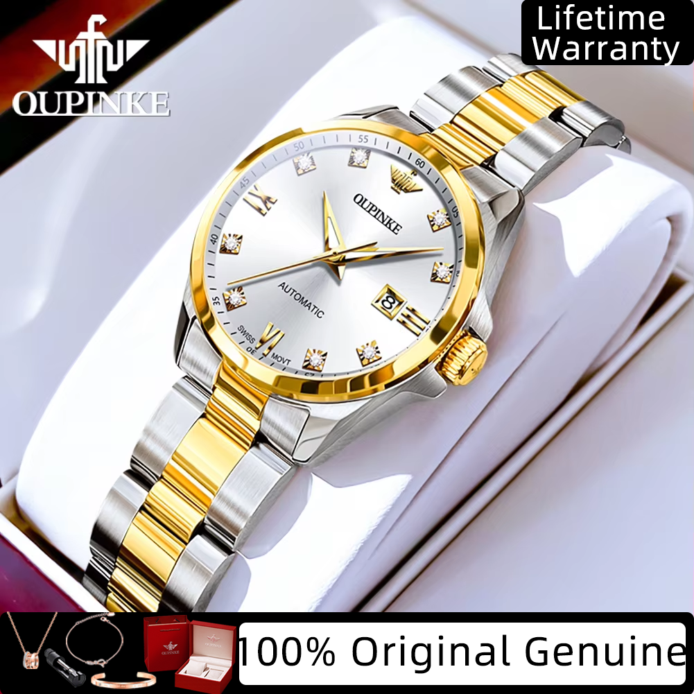 Luxury Watch Grade - OUPINKE Swiss Automatic Mechanical Wristwatch for