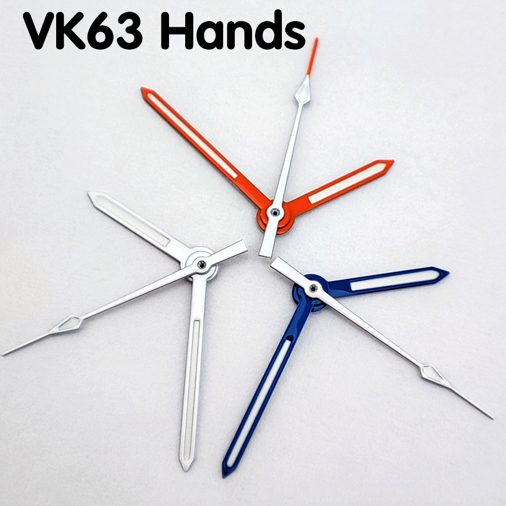 Luxury Watch Repair - Watch Hands VK63 Hands C3 Luminous