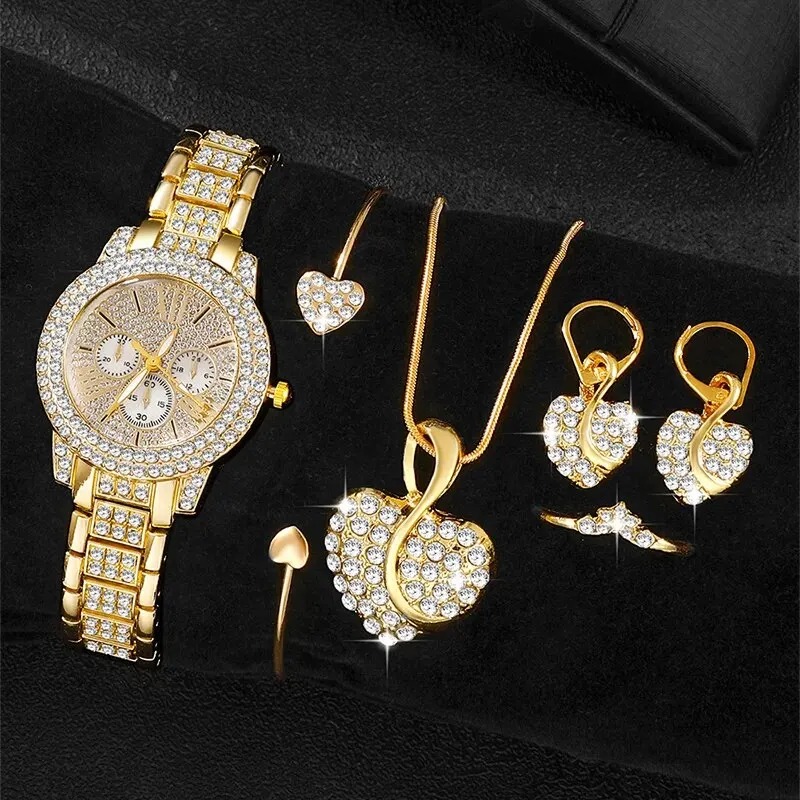 Luxury Watch In Usa - Women's Quartz Watch Gold Luxury Women