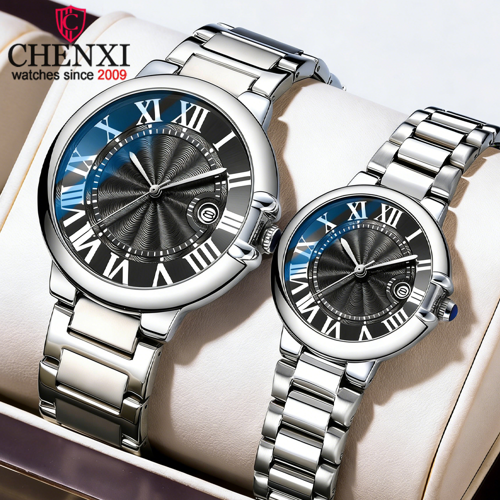 Luxury Watch Wallpaper - CHENXI Couple Luxury Quartz Wristwatch Stainless