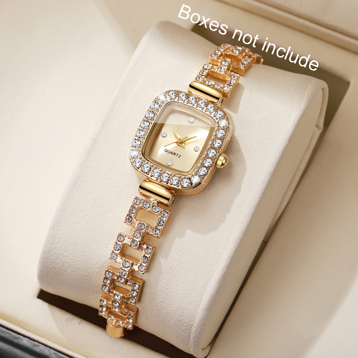 Luxury Watch Organizer - Luxury Rhinestone Bracelet Strap Women Watches