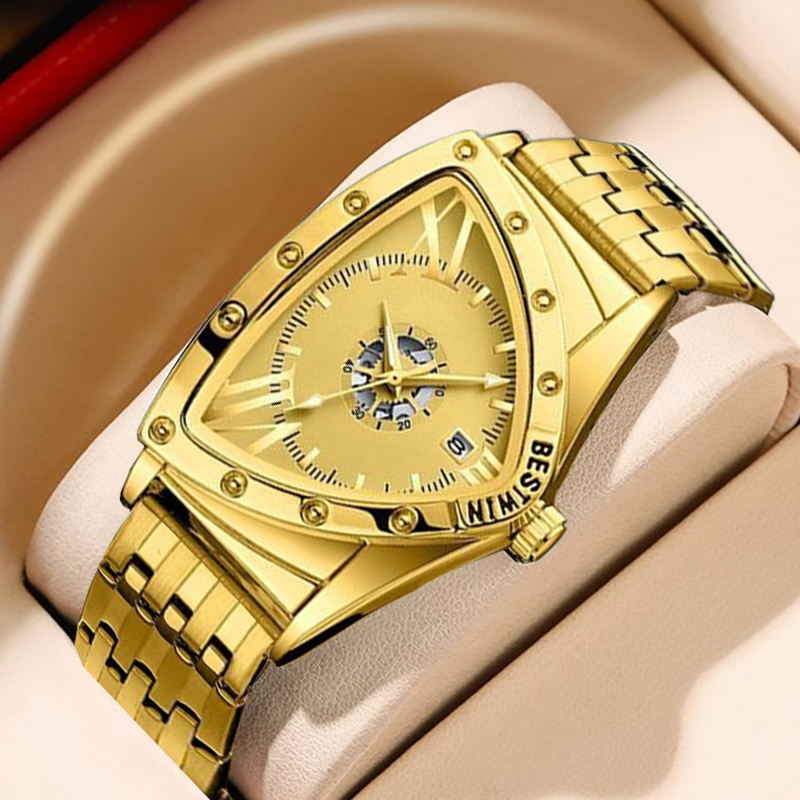 Watch Triangle Luxury - Men Watches Unique Design Top Brand