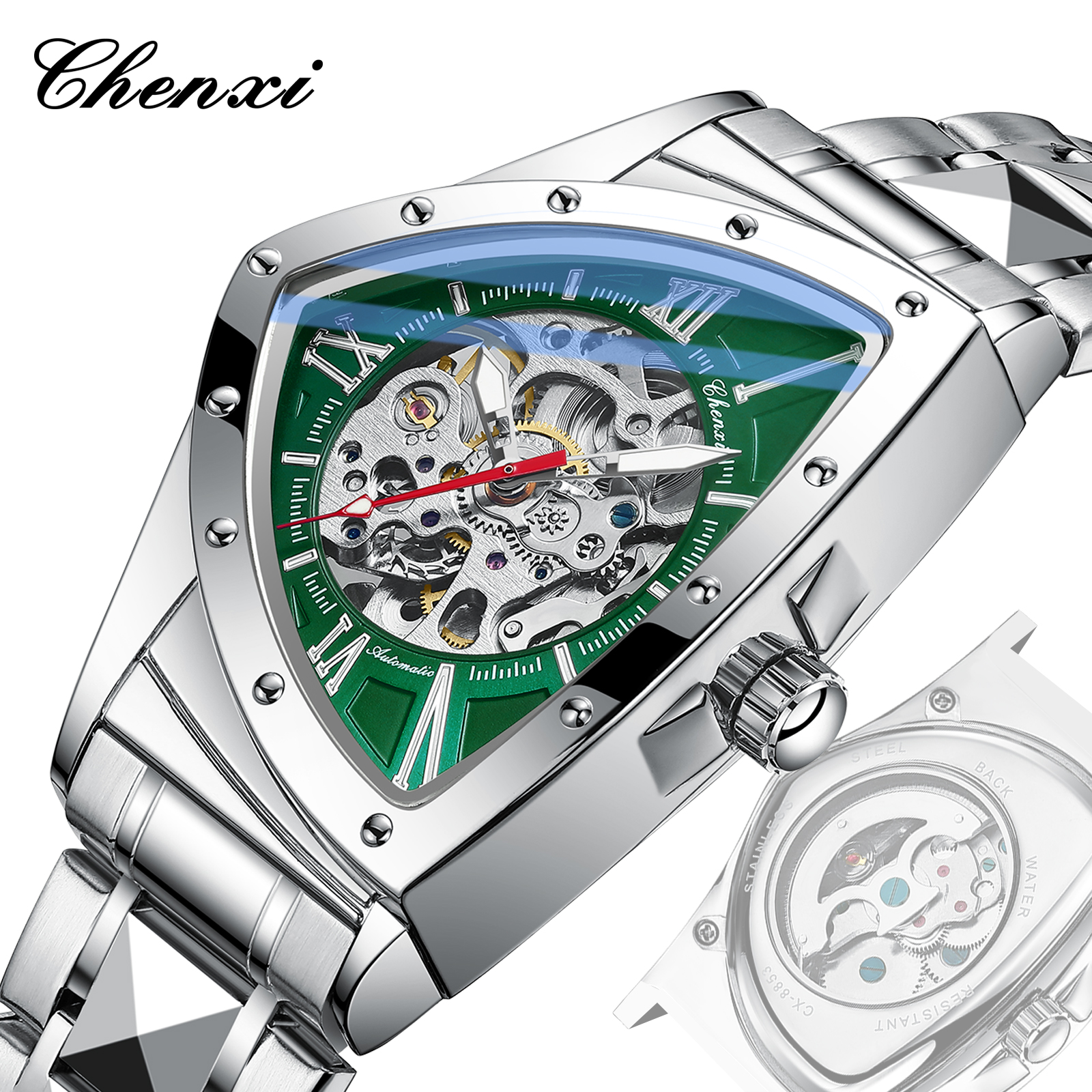 Watch Triangle Luxury - CHENXI Designer Luxury Fashion Man Watch