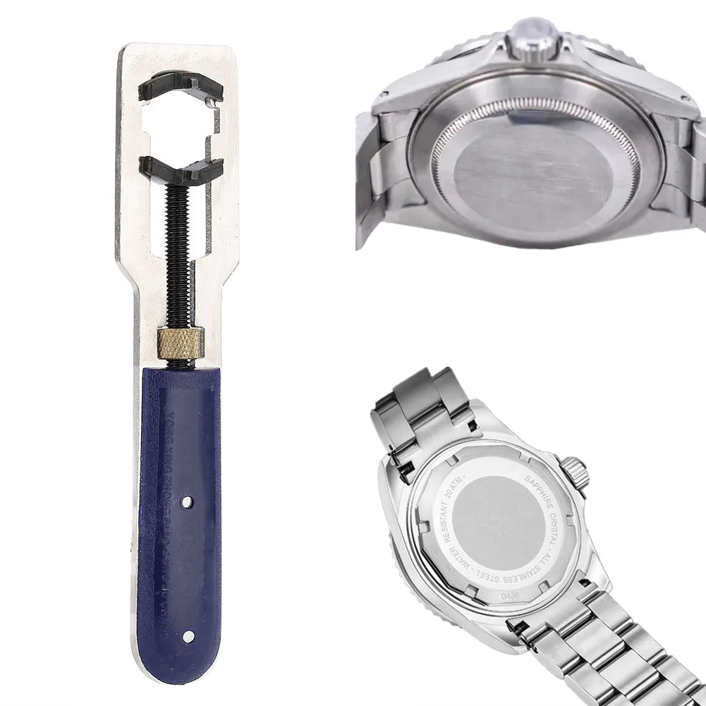 Luxury Watch Repair - 14-35mm Adjustable Metal Watch Back Cover