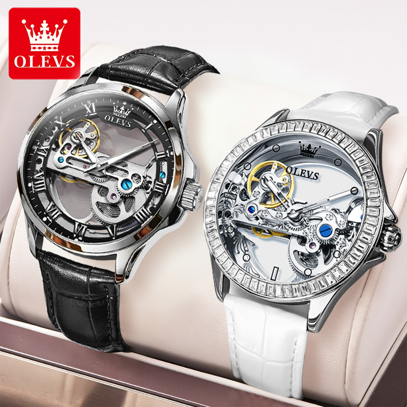 OLEVS Couple Watches Original  - Luxury Watch Wallpaper recension och pris