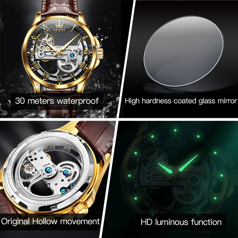 OLEVS Couple Watches Original  - Luxury Watch Wallpaper recension och pris