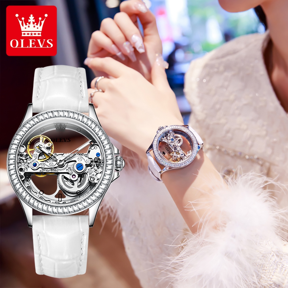 OLEVS Couple Watches Original  - Luxury Watch Wallpaper recension och pris