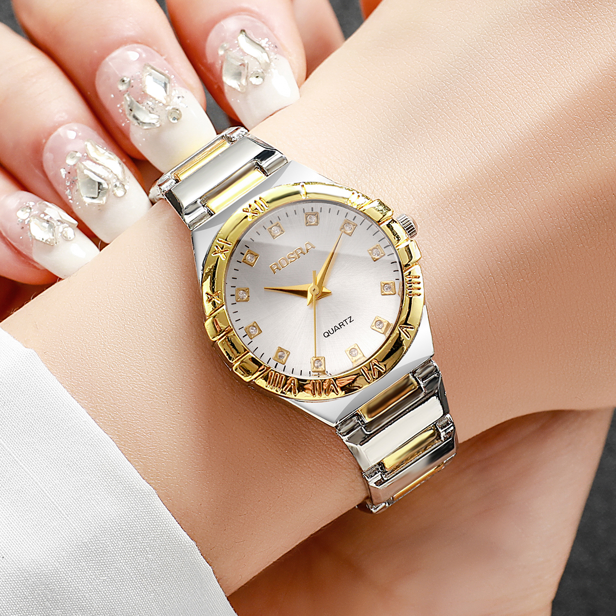 Luxury Rhinestone Women Quartz - Luxury Watch Organizer recension och pris