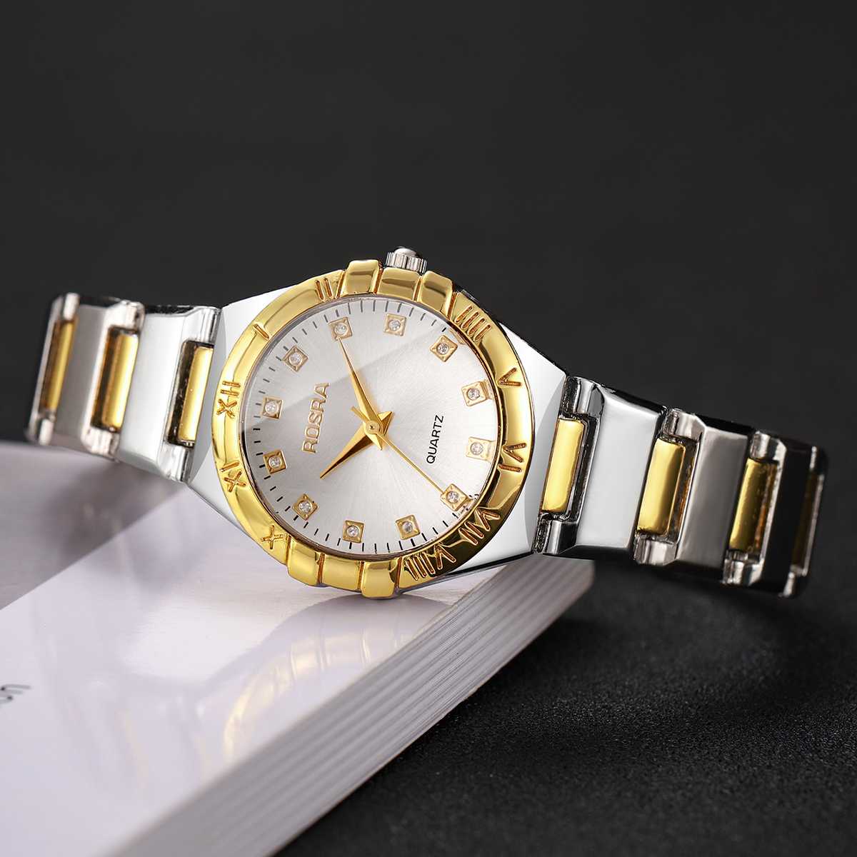 Luxury Rhinestone Women Quartz - Luxury Watch Organizer recension och pris