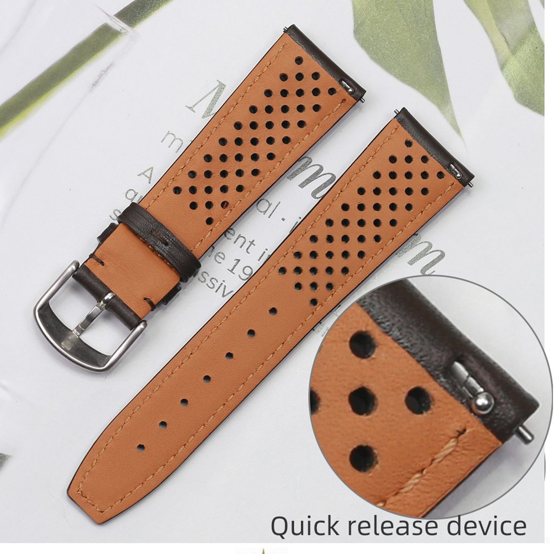 22mm Genuine Leather Watch Ban - Tag Heuer Is Luxury Watch recension och pris