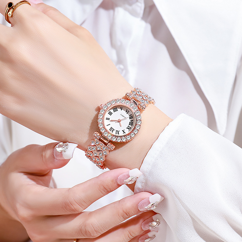 5PCS Luxury Rhinestone Women's - Luxury Watch Organizer recension och pris