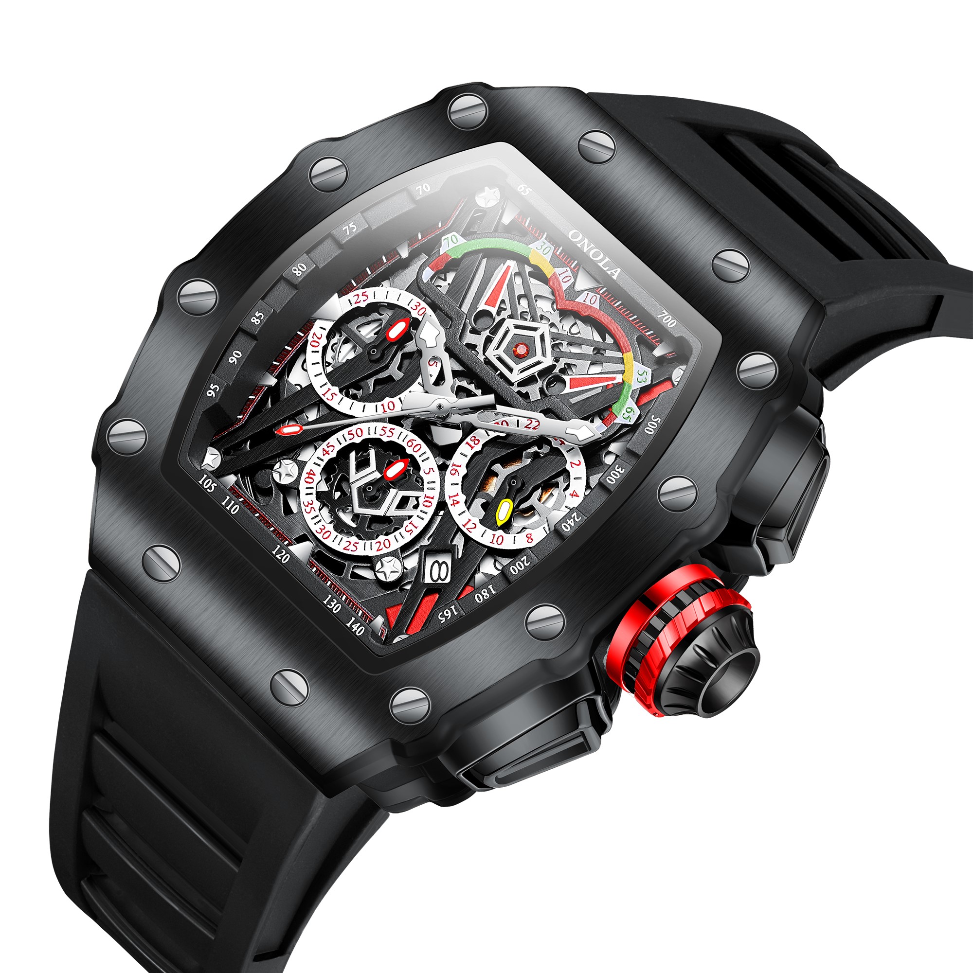 ONOLA 2021 Top Brand Watch Men - Luxury Watch Wallpaper recension och pris