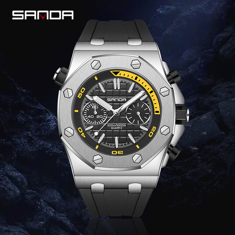SANDA 7027 Fashion Luxury Men' - Luxury Watch Shop recension och pris
