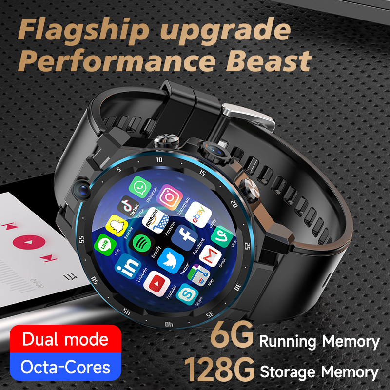 Luxury NFC 4G Smart Watch 6G 1 - Luxury Watch Hd recension och pris