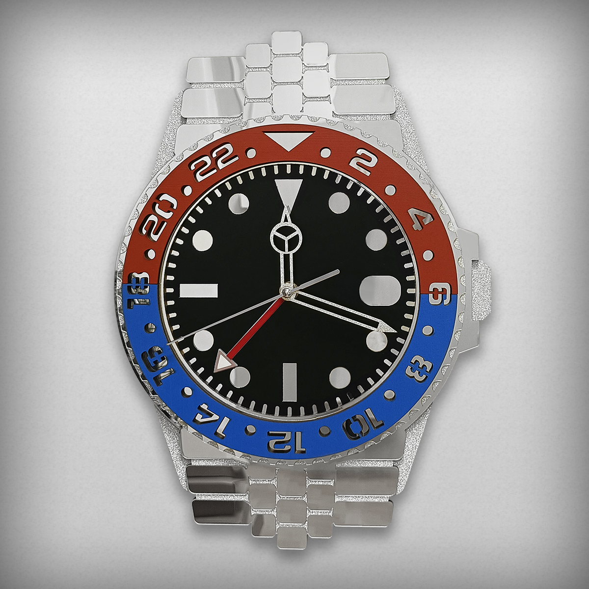 Luxury Wall Clock with a Wrist - Luxury Watch House recension och pris
