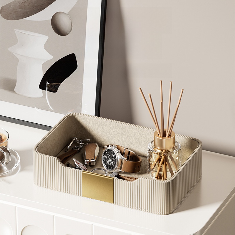 Luxury Leather Tray Storage Bo - Luxury Watch Entry recension och pris