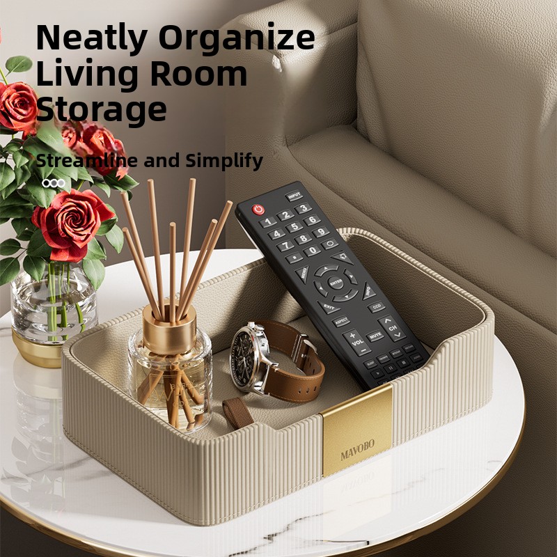 Luxury Leather Tray Storage Bo - Luxury Watch Entry recension och pris