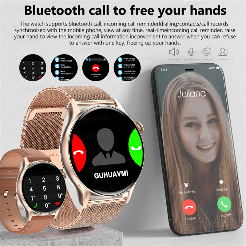 2026New Lady Smart Watch Women - Luxury Watch Hd recension och pris