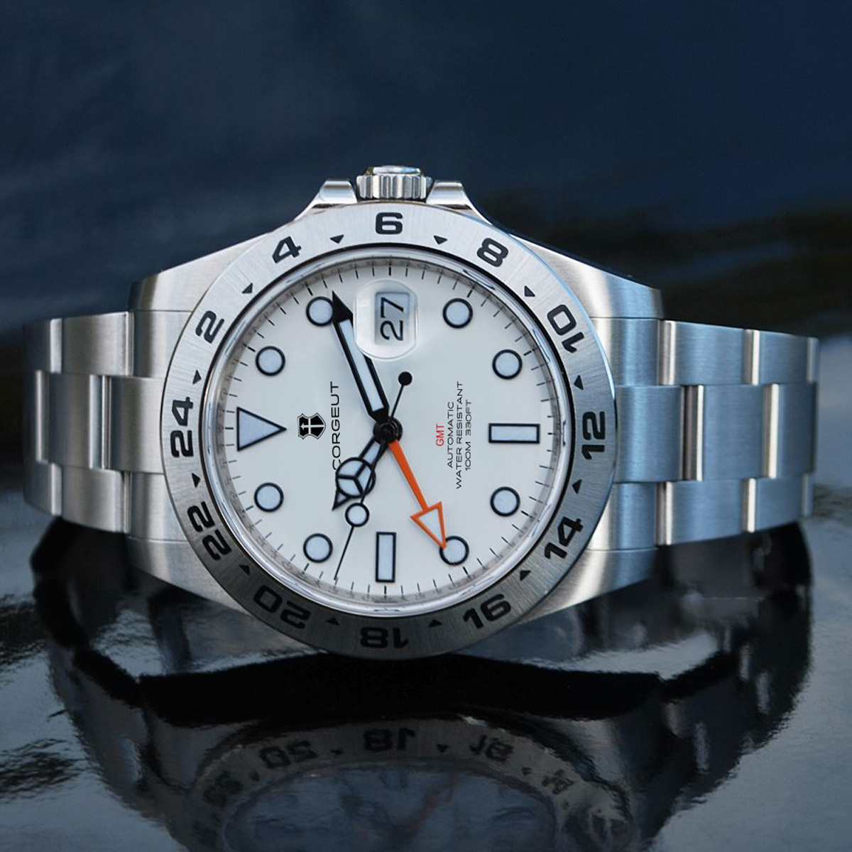 Custom Luxury 39mm NH34 Automa - Luxury Watch Wallpaper recension och pris