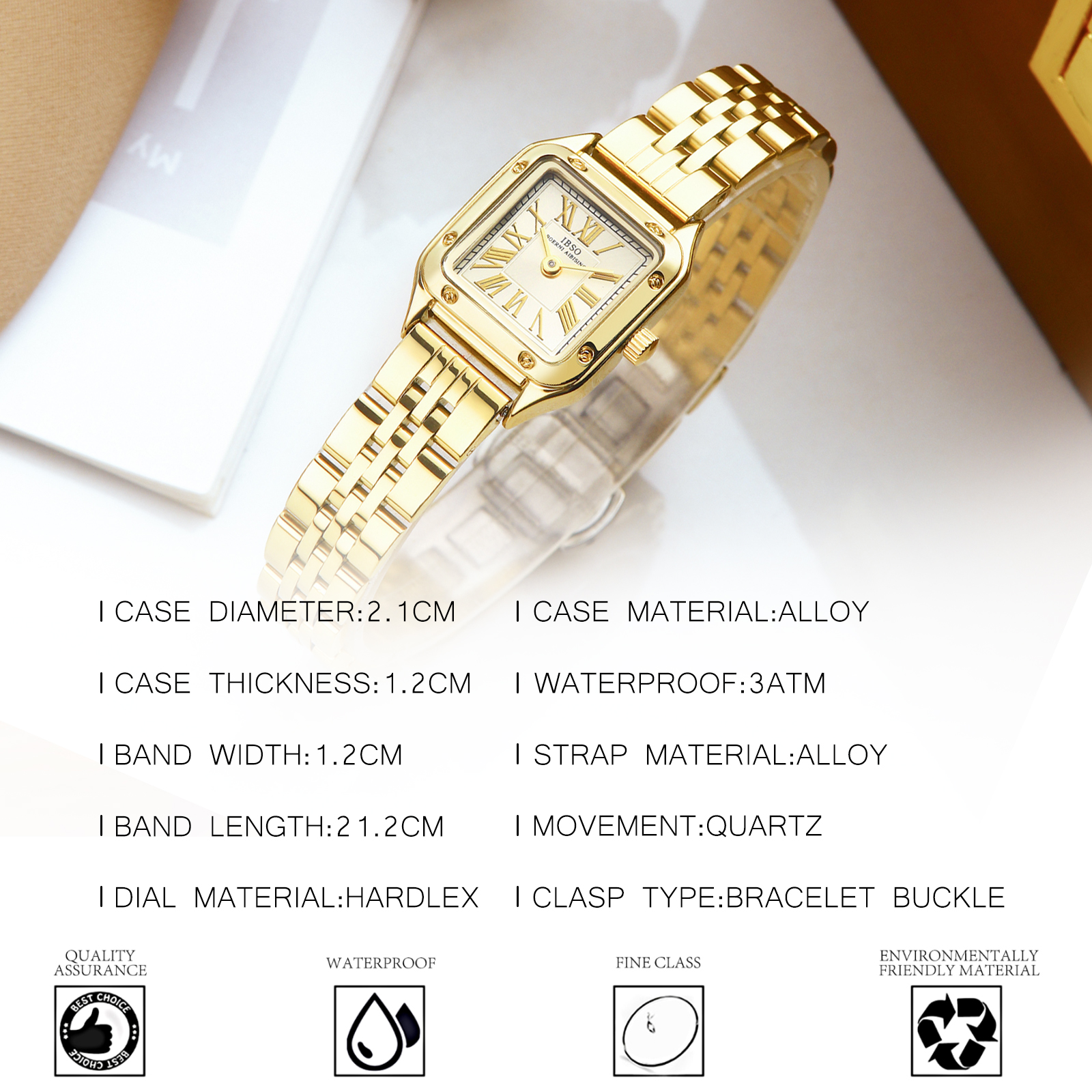 IBSO Luxury 2026 Women Quartz  - Luxury Watch Japanese recension och pris