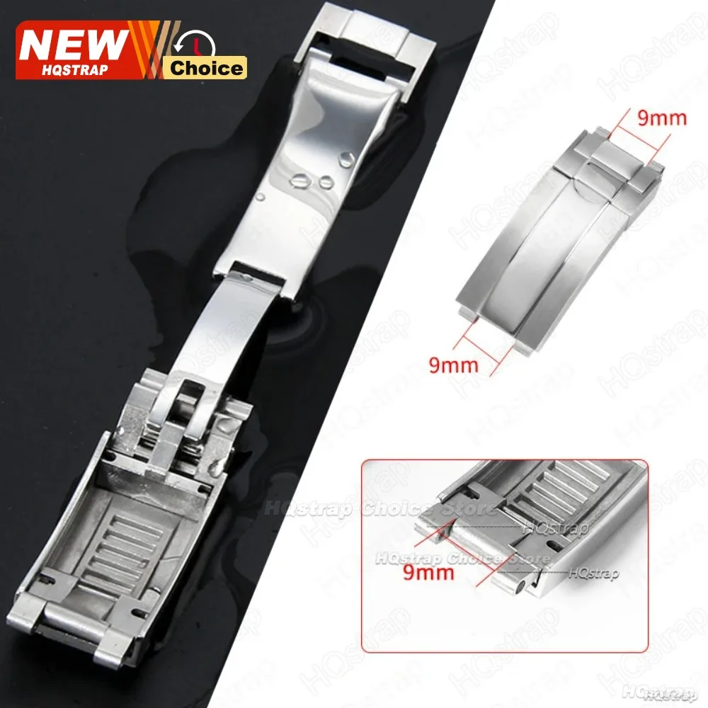 9mmx9mm Folding Buckle for Rol - Luxury Watch Japanese recension och pris
