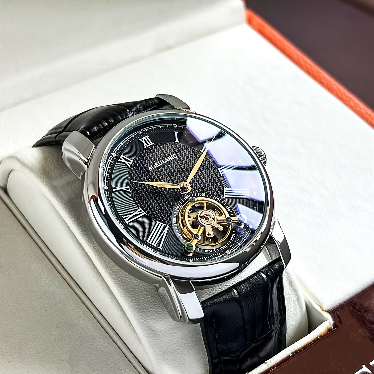 Luxury Men's Automatic Mechani - Luxury Watch Cartier recension och pris