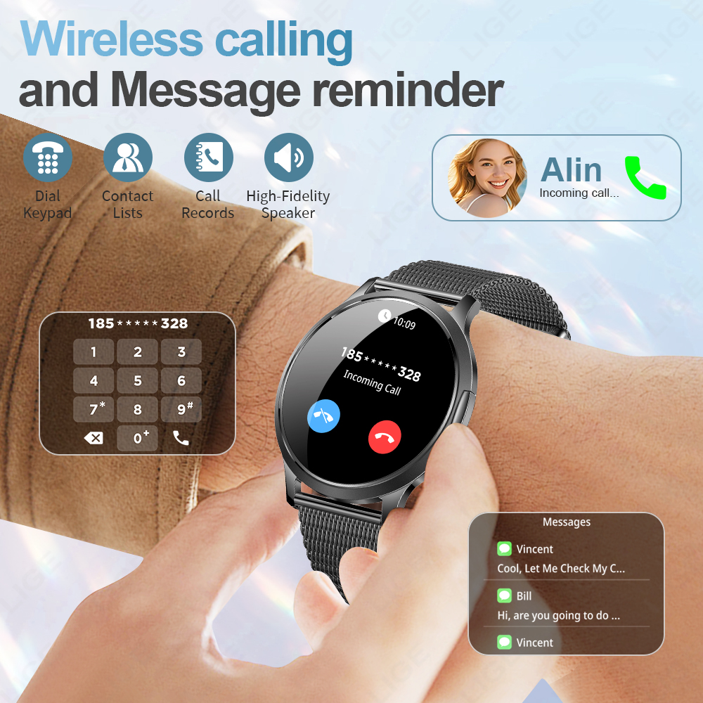 FOXBOX Smart Watch Ultra Thin  - Luxury Watch Hd recension och pris