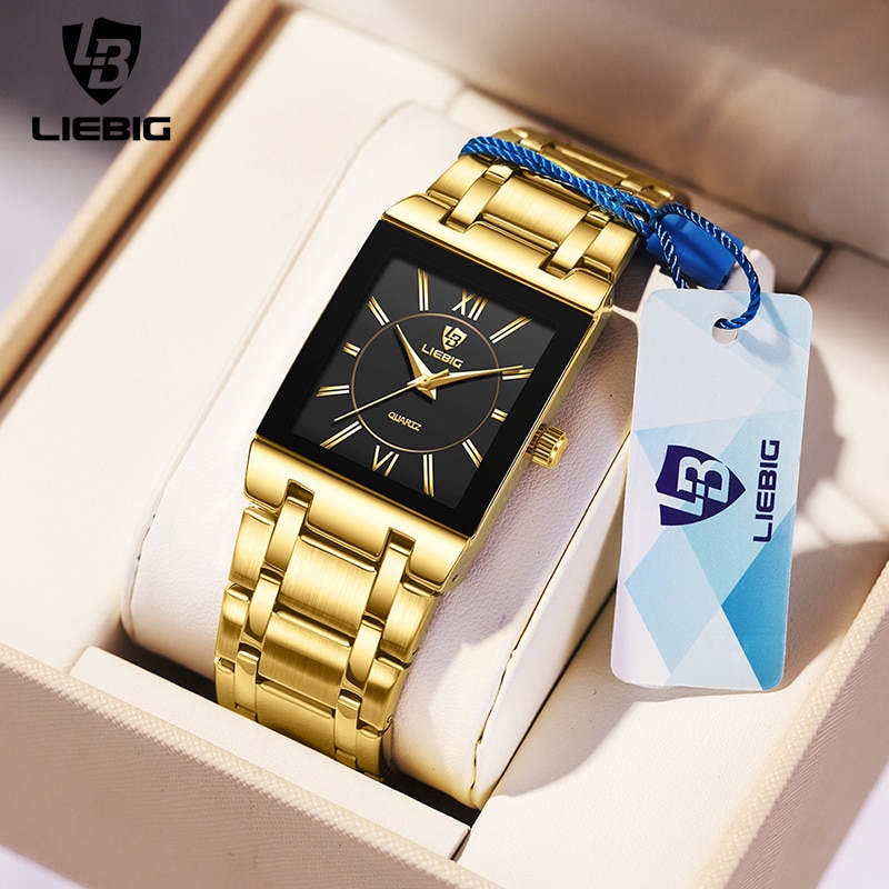 LiEBIG Luxury Golden Quartz Wr - Luxury Watch Wallpaper recension och pris