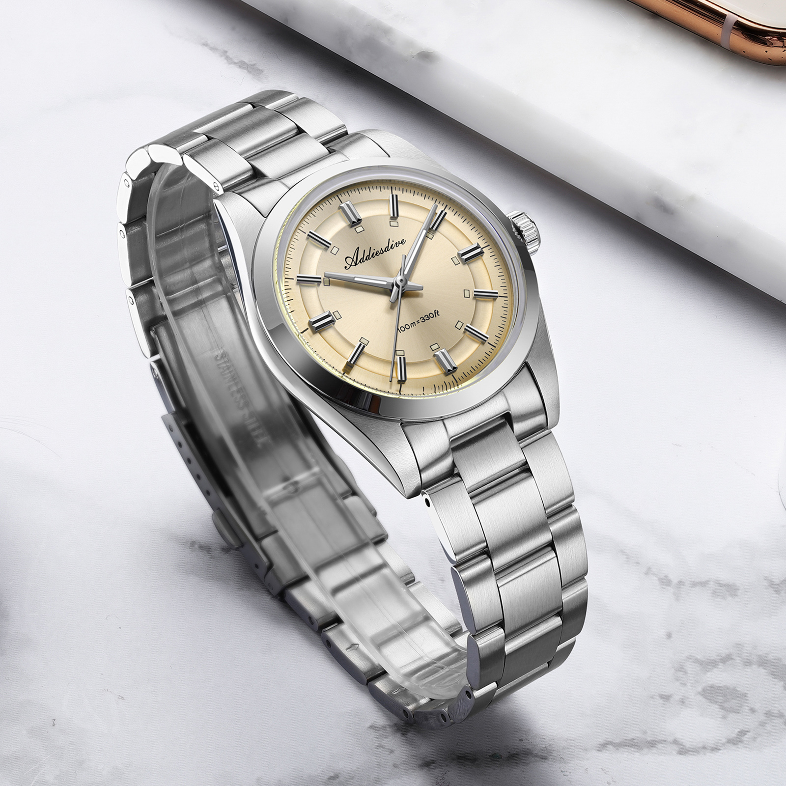 ADDIESDIVE Super Luminous Japa - Luxury Watch Japanese recension och pris