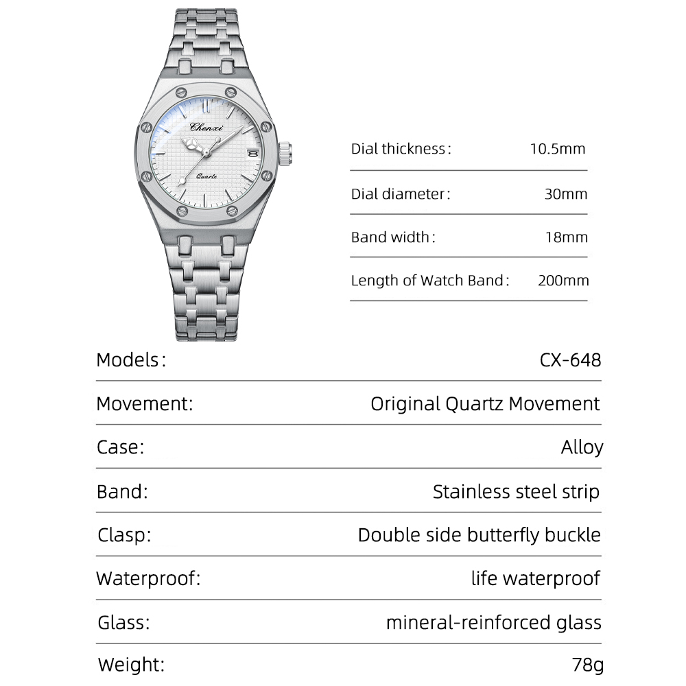 CHENXI New Women Watches Top B - Luxury Watch Brand For Women recension och pris