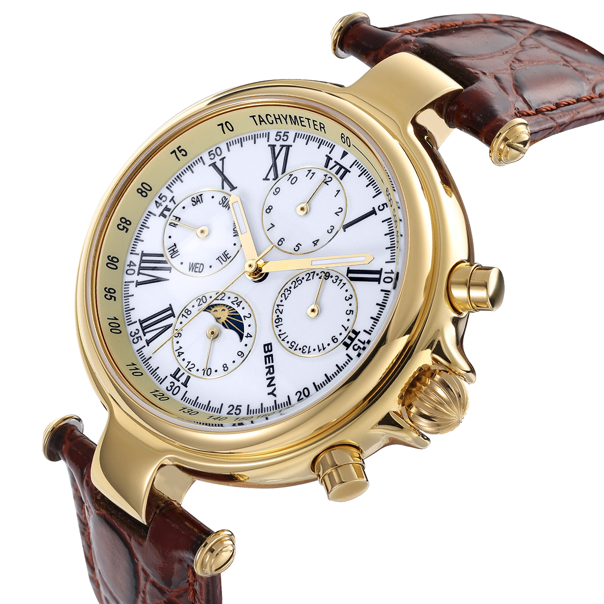 BERNY Retro Automatic Men's Wa - Luxury Watch Cartier recension och pris