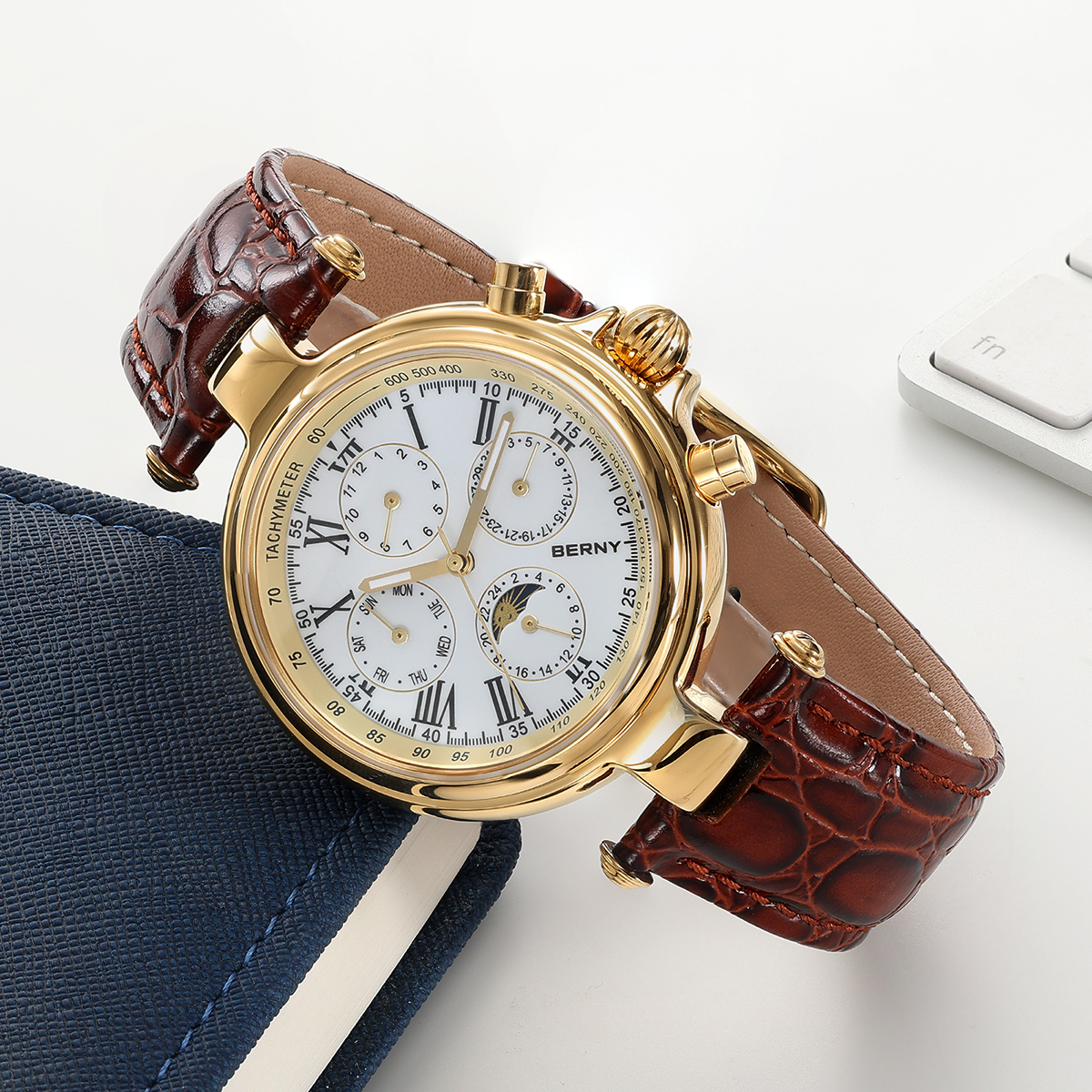 BERNY Retro Automatic Men's Wa - Luxury Watch Cartier recension och pris