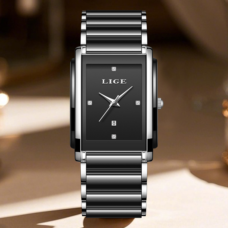 LIGE New Luxury Women Watches  - Luxury Watch Organizer recension och pris