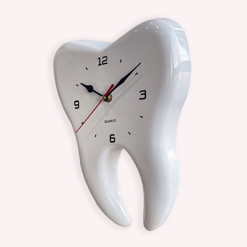 Creative Tooth Wall Clock Deco - Luxury Watch House recension och pris