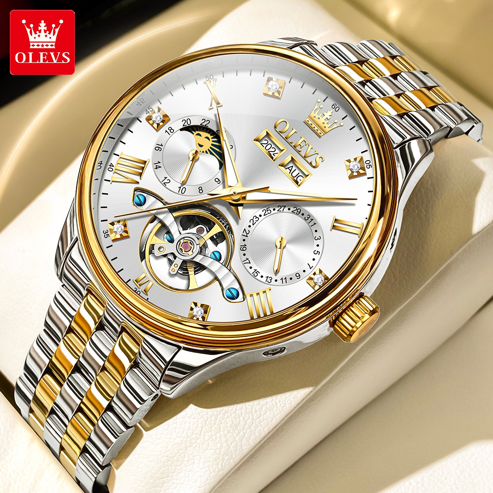 OLEVS 7023 Luxury Business Men - Luxury Watch Hd recension och pris