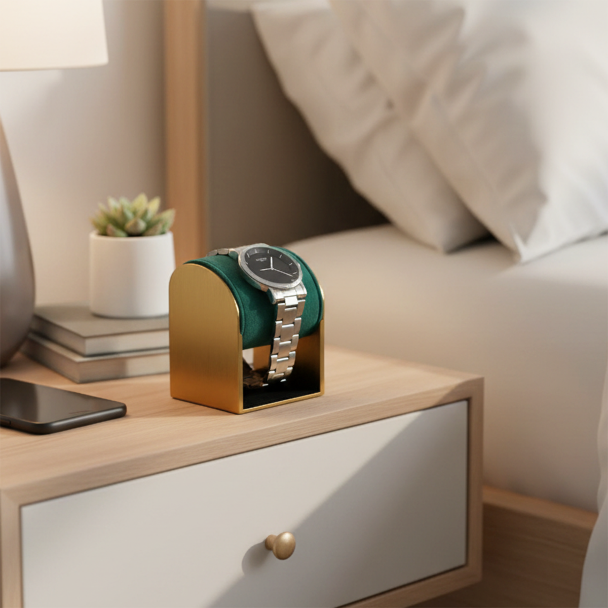 Luxury Gold Metal Watch Displa - Luxury Watch House recension och pris