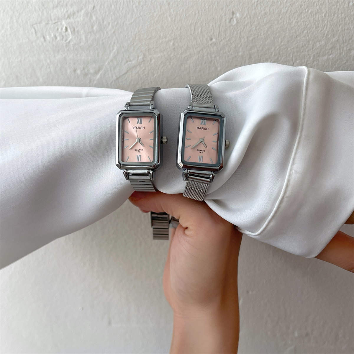 Elegant ladies watch Green squ - Luxury Watch Grade recension och pris