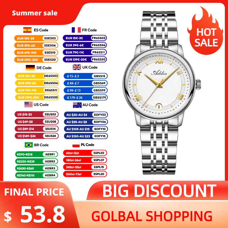 Addies New Luxury Women's Watc - Luxury Watch Japanese recension och pris
