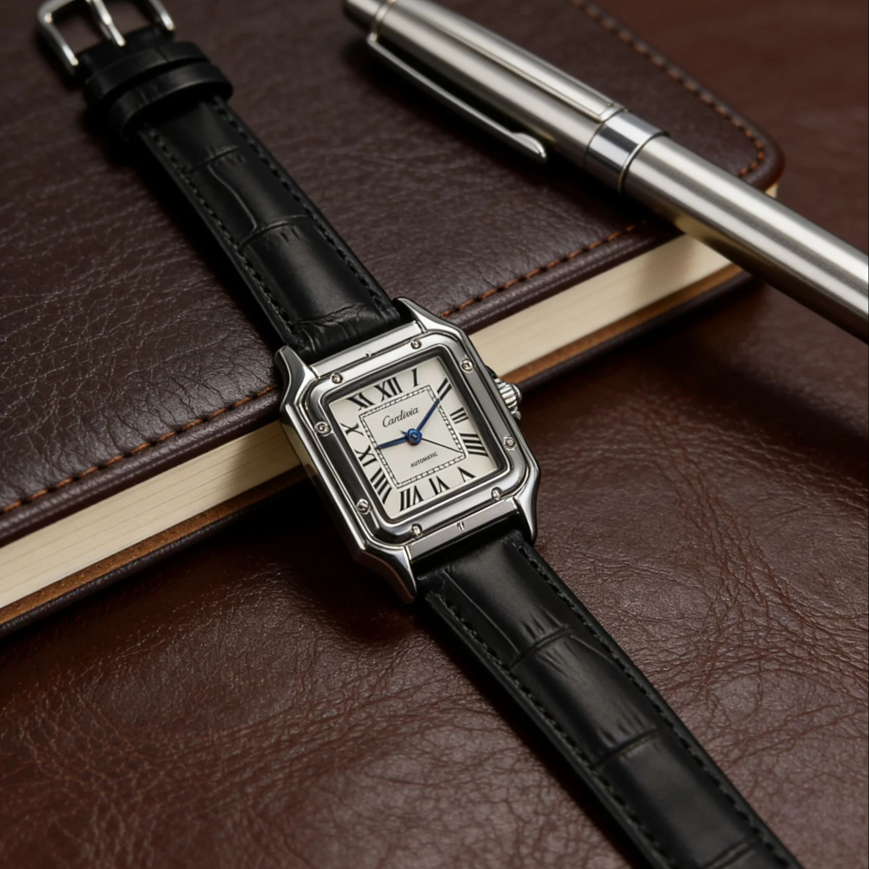 Retro Square Women's Quartz Wa - Luxury Watch Cartier recension och pris