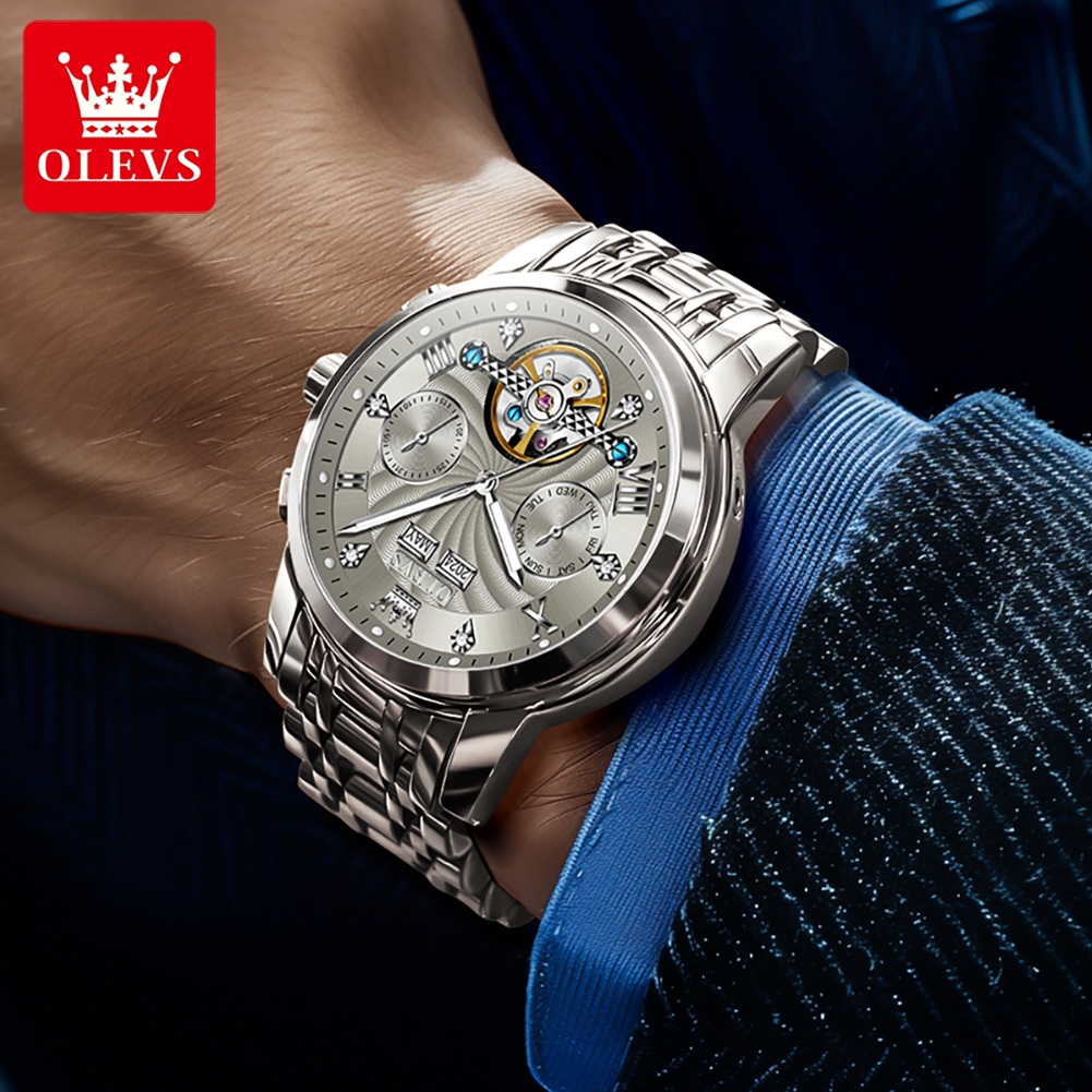 OLEVS 7088 Men Watch Luxury Br - Luxury Watch Hd recension och pris