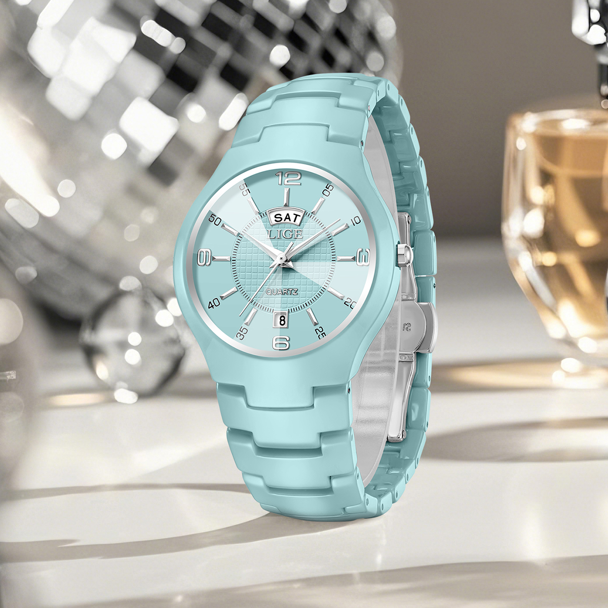 LIGE Luxury Elegant Quartz Wom - Luxury Watch In Usa recension och pris