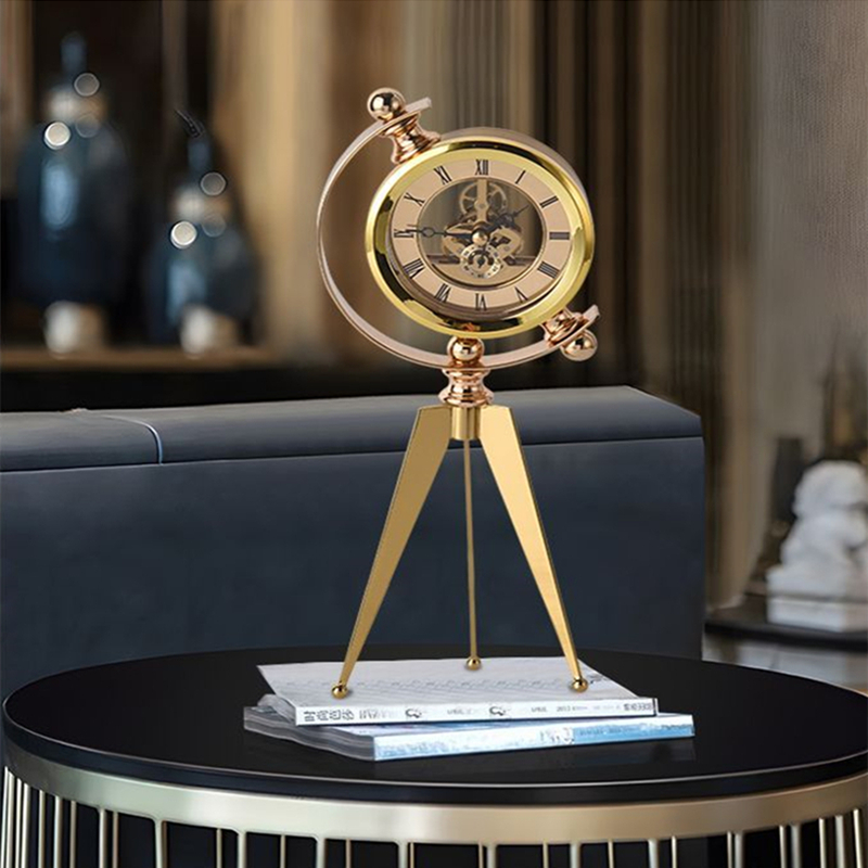 Modern Gold Table Clock Luxury - Luxury Watch House recension och pris