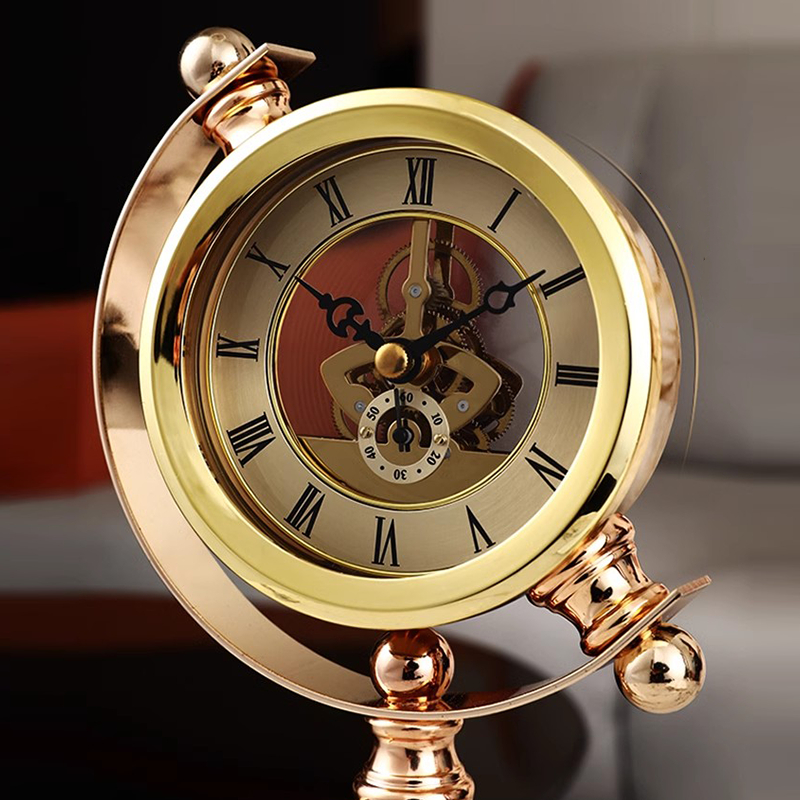 Modern Gold Table Clock Luxury - Luxury Watch House recension och pris
