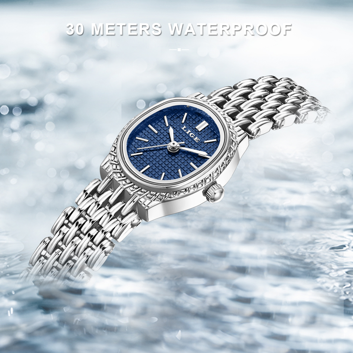 LIGE Fashion Luxury Quartz Wom - Luxury Watch In Usa recension och pris