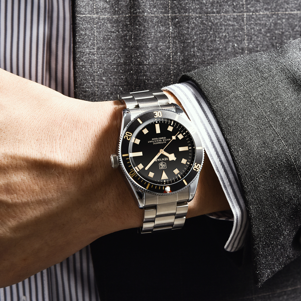 2025 New BENYAR Automatic Watc - Luxury Watch Wallpaper recension och pris