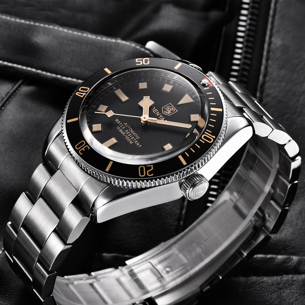 2025 New BENYAR Automatic Watc - Luxury Watch Wallpaper recension och pris
