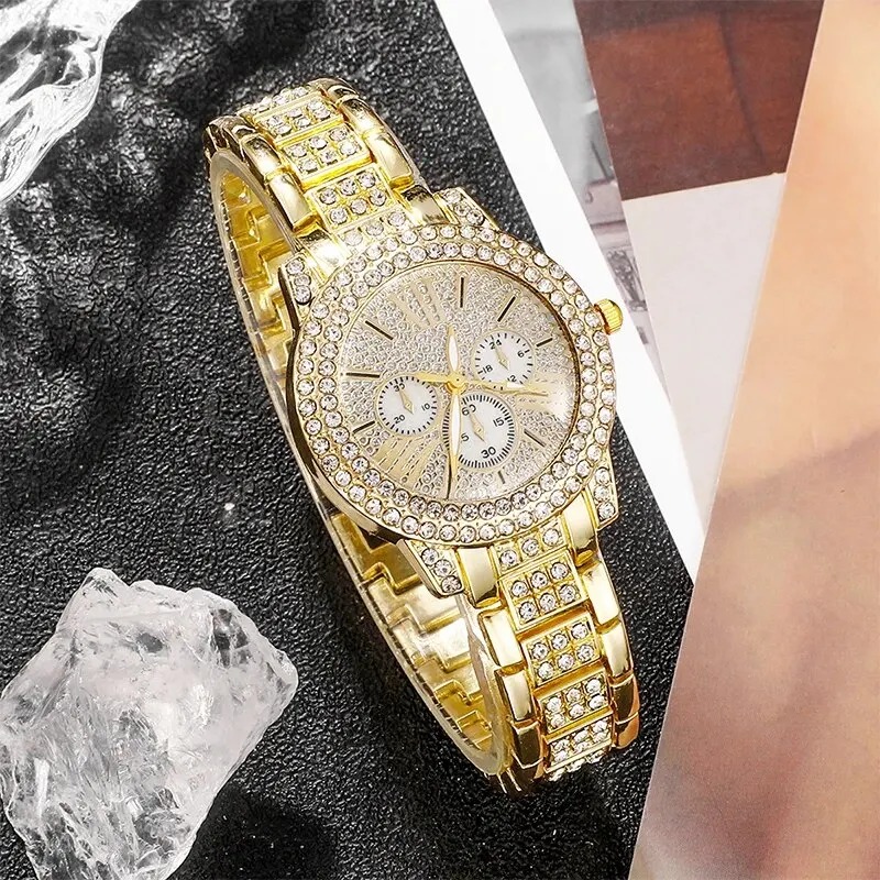 Women's Quartz Watch Gold Luxu - Luxury Watch In Usa recension och pris