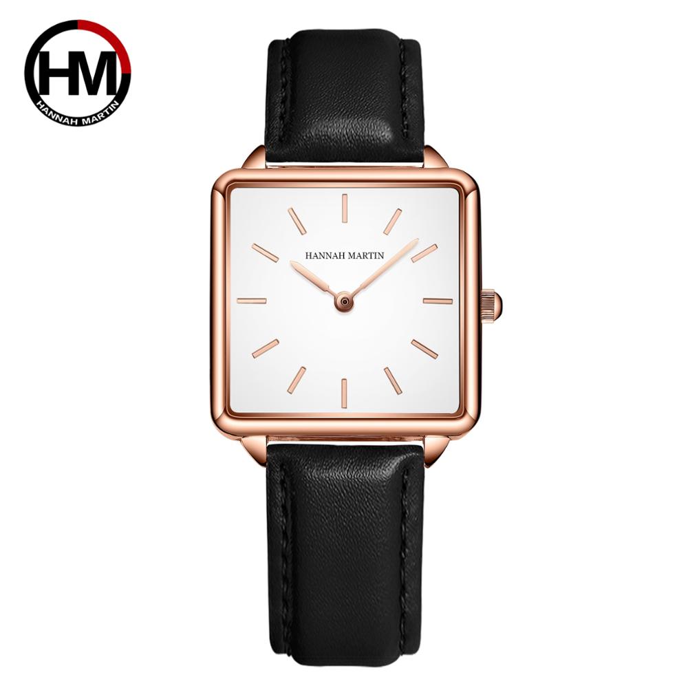 Genuine Leather Strap Japan Qu - Luxury Watch Japanese recension och pris