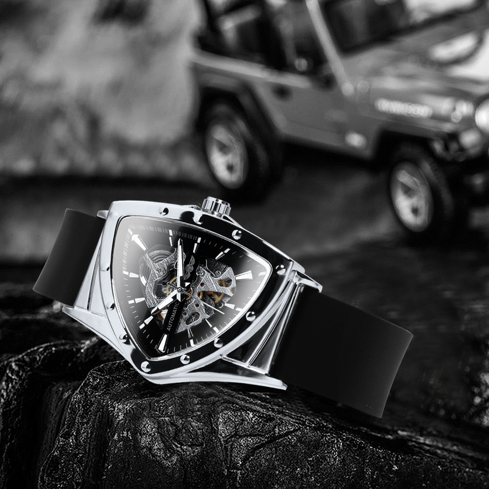 WINNER Fashion Mens Watches To - Watch Triangle Luxury recension och pris